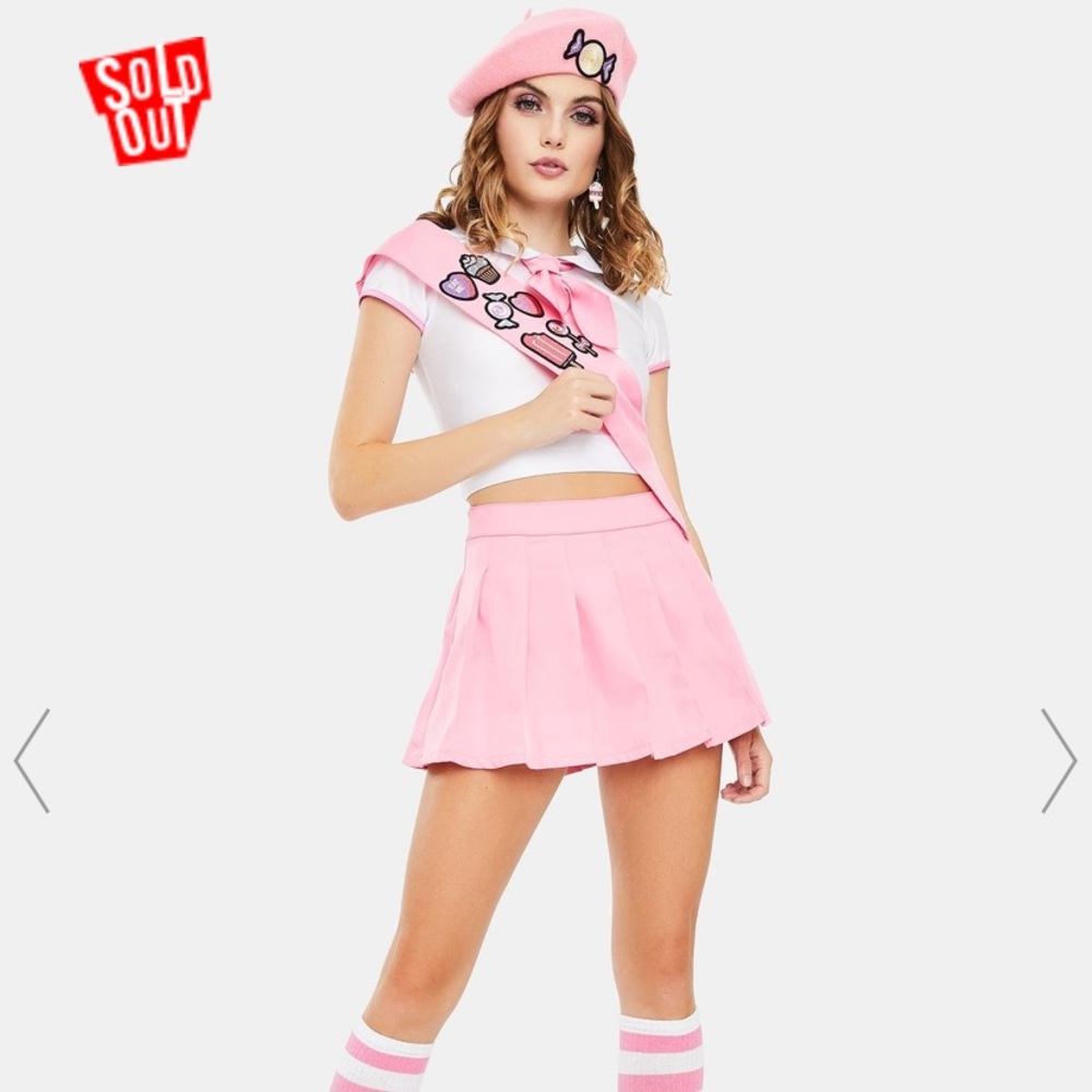 Halloween Costume - Sexy Girly Girl Scout !!!